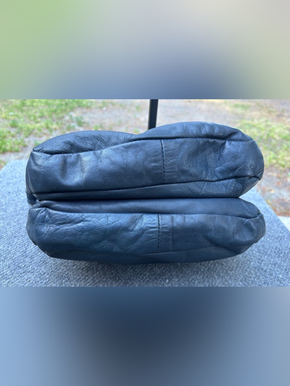 Guardian Leather Navy Concealed Carry Purse Made in USA - Picture 7 of 14